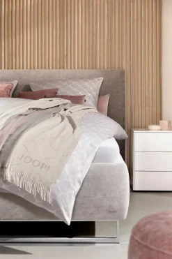 Betten|JOOP! Polsterbett Bedsystem 180 x 200 cm Hellgrau