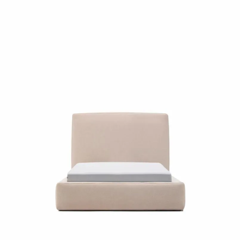 Betten|Kave Home Polsterbett Blok 90 x 200 cm Beige