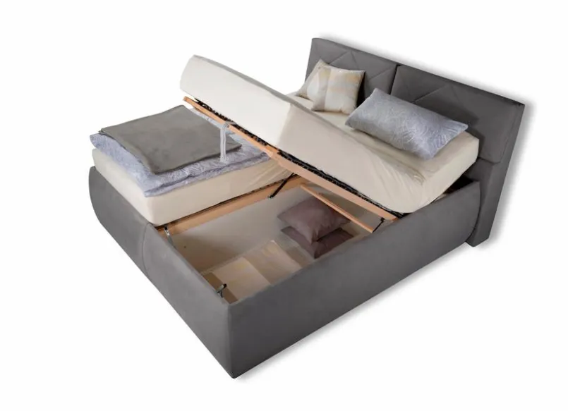 Betten|Winkle Polsterbett Dreambed 180 x 200 cm Grau