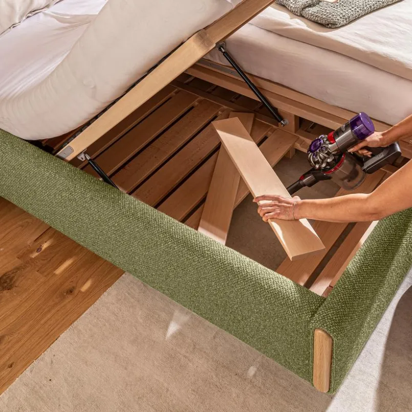 Segmüller Werkstätten Betten-Polsterbett Elma-LS Hellgrün