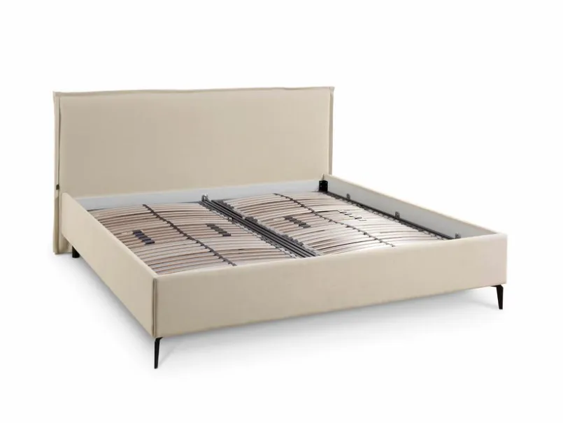 Betten|Musterring Polsterbett Elos 140 x 200 cm Creme