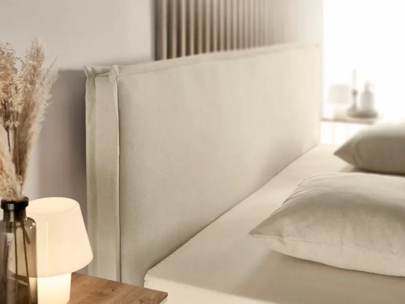 Betten|Musterring Polsterbett Elos 140 x 200 cm Creme