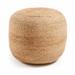 DAHEIM Hocker & Poufs-Pouf Dip Beige