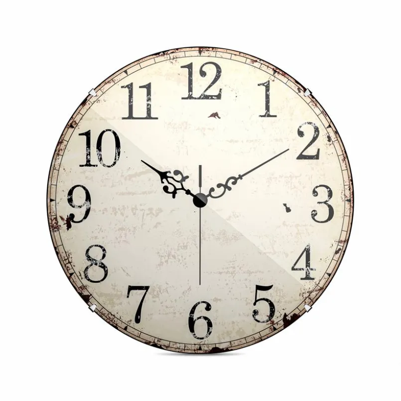 Wanduhren|Mebus Quarzwanduhr 19625 Ø 35 cm Weiß