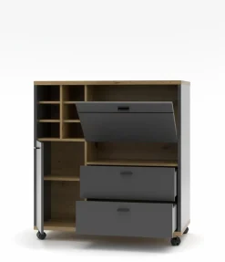 Kommoden|Wohnconcept Raumteiler Paola Graphit
