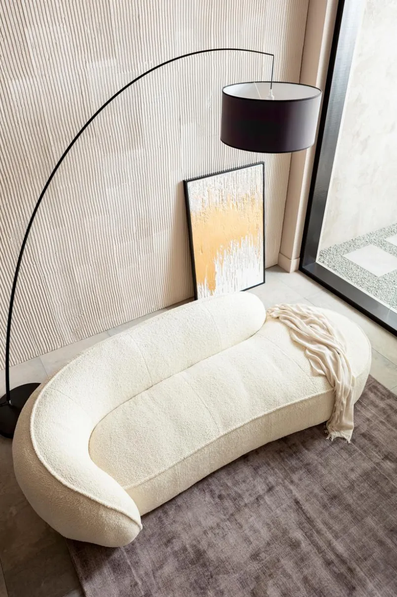 KARE DESIGN Sofas & Couches-Recamiere Wonder 85997 Weiß