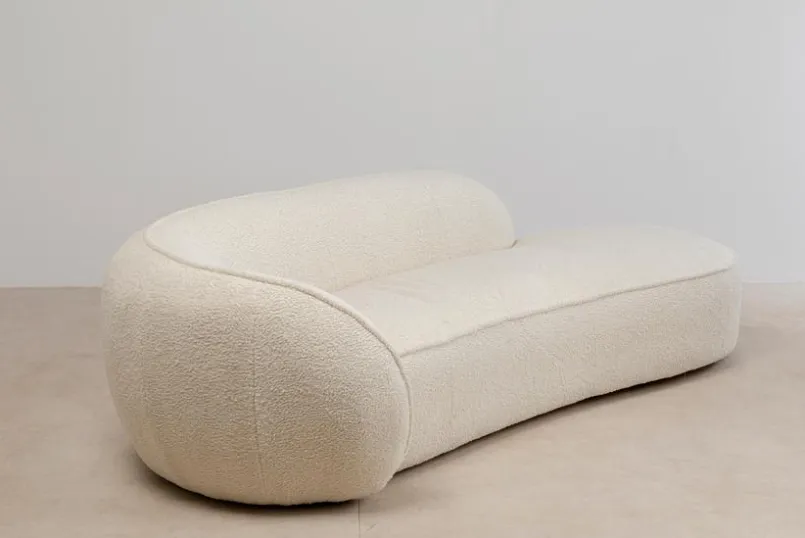KARE DESIGN Sofas & Couches-Recamiere Wonder 85997 Weiß