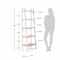 Regale|Regale|Kave Home Regal Arhus Weiß