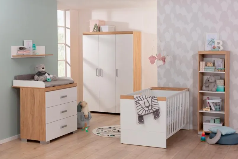 Babyzimmer Schränke & Regale|Babyzimmer Schränke & Regale|Portobello Regal Kristin 2 Eiche