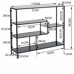 Regale|Regale|KARE DESIGN Regal Loft 84125 Schwarz