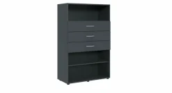 Stauraumelemente|WIMEX Regal Multiraumkonzept Graphit
