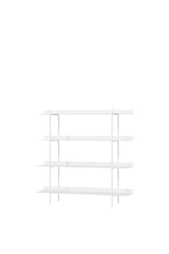 Regale|Metallbude Regal Tharon Weiß