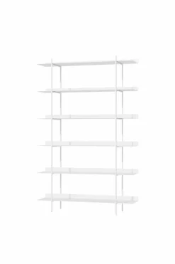 Regale|Metallbude Regal Tharon Weiß