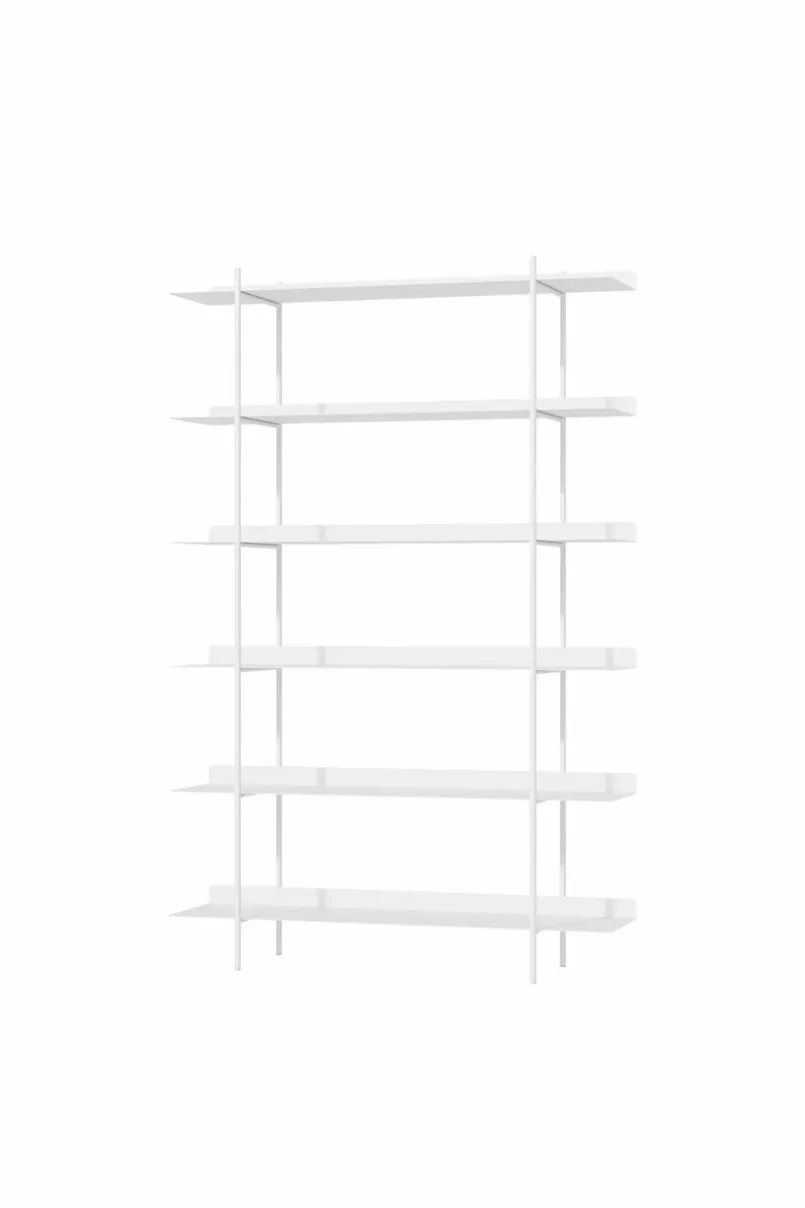 Regale|Metallbude Regal Tharon Weiß