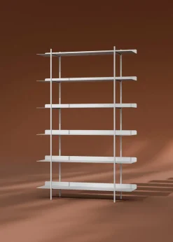 Regale|Metallbude Regal Tharon Weiß