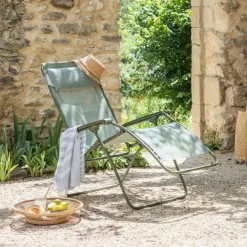 Gartenliegen|Balkonliegen|Lafuma Mobilier Relaxliege R Clip Moss