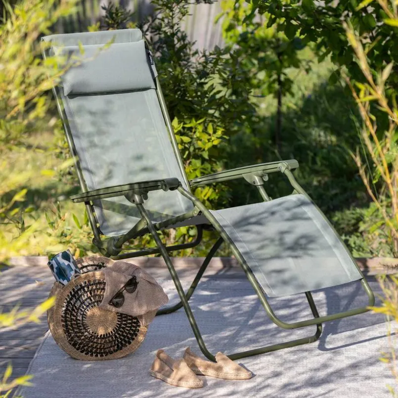 Gartenliegen|Balkonliegen|Lafuma Mobilier Relaxliege R Clip Moss