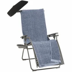 Lafuma Mobilier Gartenstühle|Gartensessel-Relaxsessel BeComfort Ash Grey