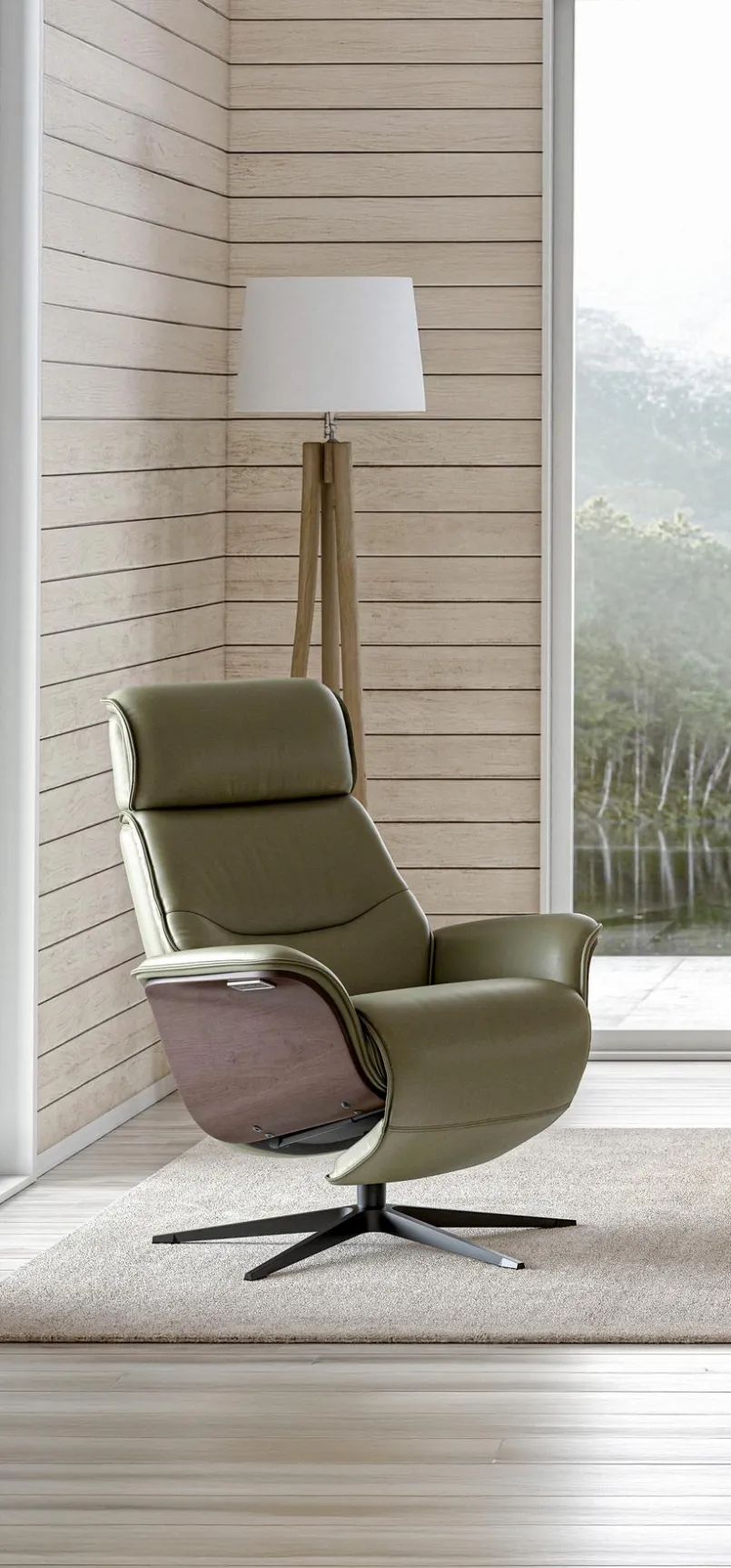 Sessel-Relaxsessel Space Olive