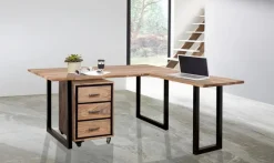 Schreibtische|WOLFMÖBEL Rollcontainer Bandung Sheesham