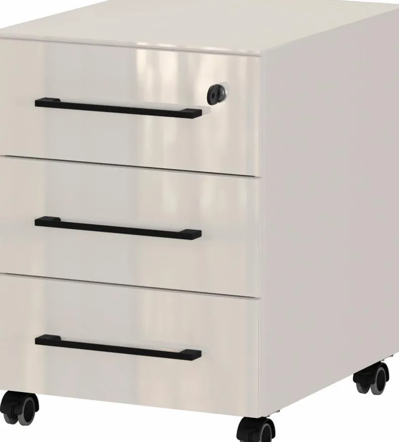 Schreibtische|Germania Rollcontainer Montevideo Kaschmir