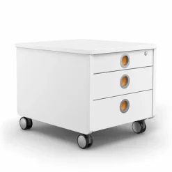 Moll Kinder- & Jugendschreibtische|Kinder- & Jugendschreibtische-Rollcontainer Pro Weiß