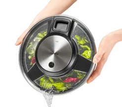 Küchenutensilien|GEFU Salatschleuder Speedwing Silber