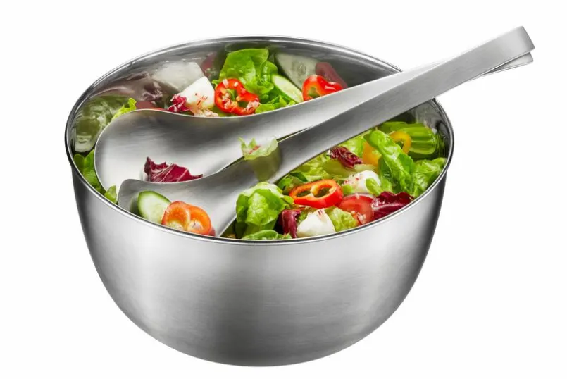 Küchenutensilien|GEFU Salatschleuder Speedwing Silber