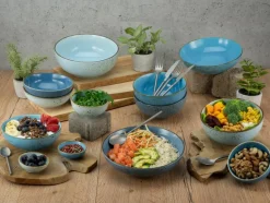 CreaTable Schalen & Schüsseln|Schalen & Schüsseln-Schale Buddha Bowl Blau