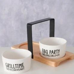 Schale Grillhouse 3tlg.<BOLTZE Clearance