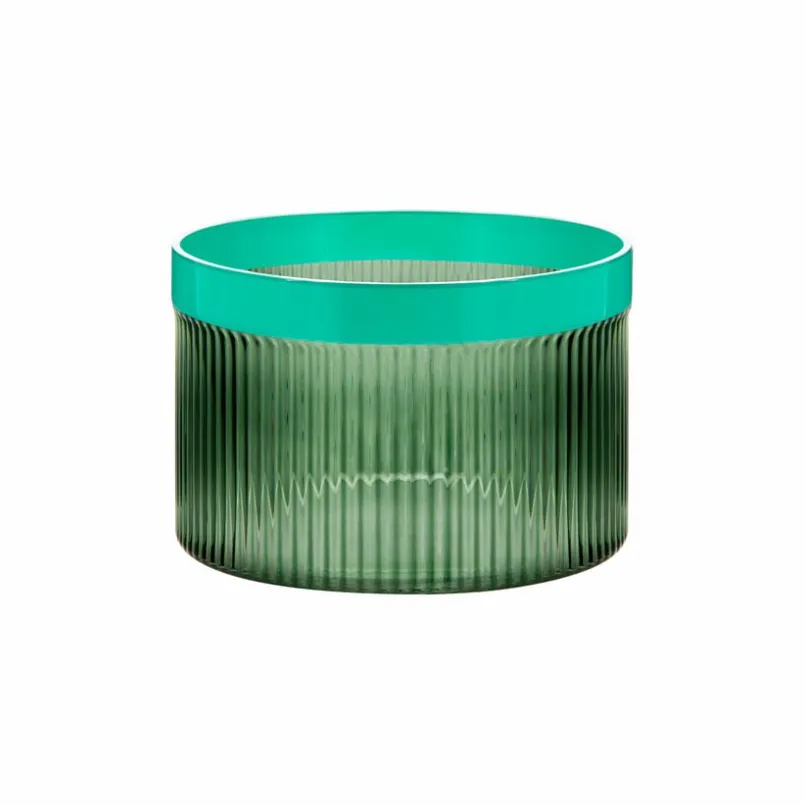 Dekoschalen|Remember Schale Groove Ø 20 cm Grün