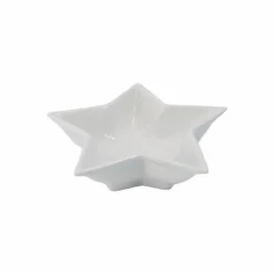 Tischdeko| Schale Stern Ø 18,9 cm Weiß