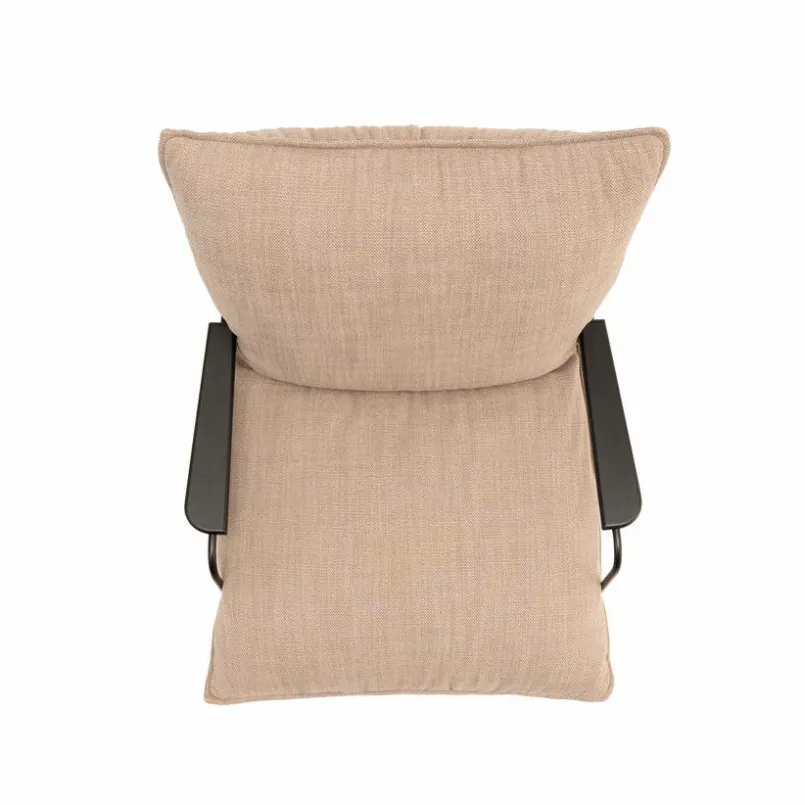 Sessel|designwerk Schaukelsessel Fluffy Taupe