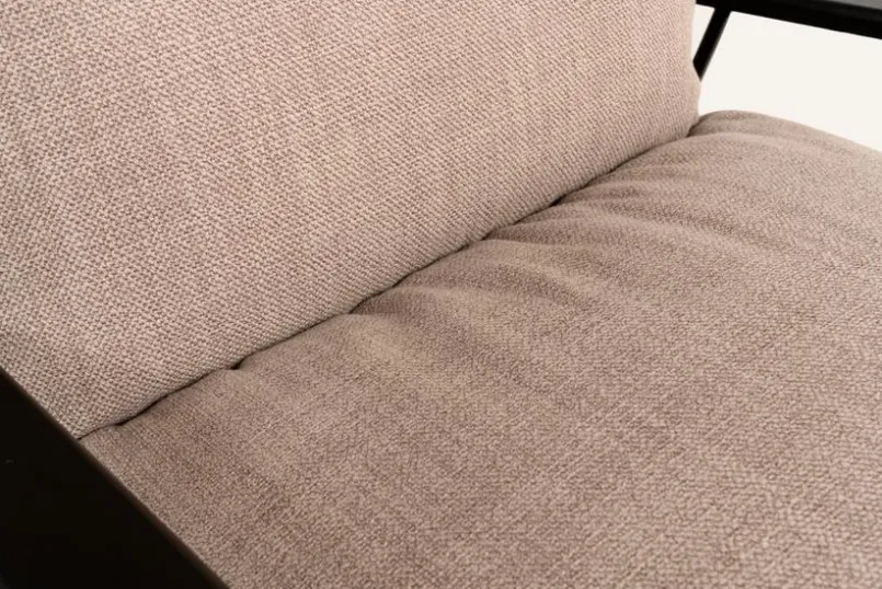 Sessel|designwerk Schaukelsessel Fluffy Taupe