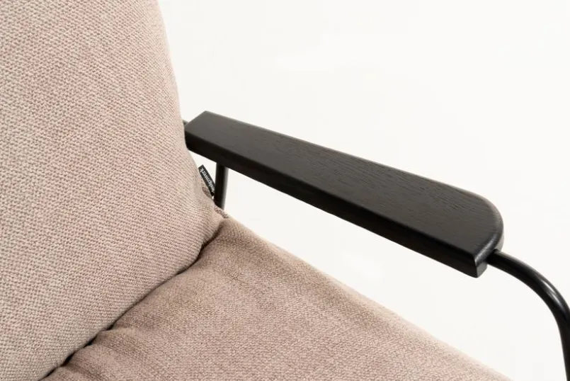 Sessel|designwerk Schaukelsessel Fluffy Taupe