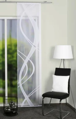 Schmidt Vorhänge & Gardinen-Schiebevorhang Tibaso 57 x 225 cm Weiß