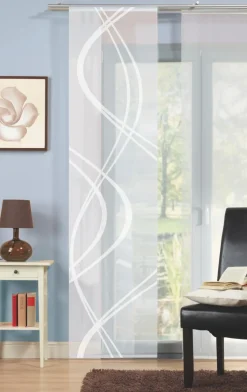 Vorhänge & Gardinen|Schmidt Schiebevorhang Tiberio 60 x 245 cm Weiß