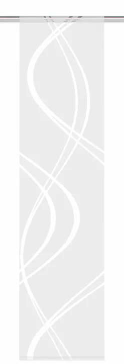 Vorhänge & Gardinen|Schmidt Schiebevorhang Tiberio 60 x 245 cm Weiß