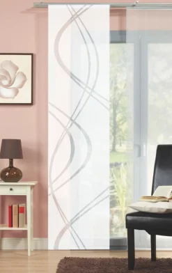 Vorhänge & Gardinen|Schmidt Schiebevorhang Tiberio 60 x 245 cm Weiß
