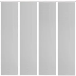 Schmidt Vorhänge & Gardinen-Schiebewand Rom 4er-Set Grau