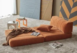 INNOVATION LIVING Schlafsofas|Sessel-Schlafsessel CozyPad Rust Orange