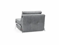 Schlafsofas|Sessel|INNOVATION LIVING Schlafsessel Cubed 90 Aluminium Granit