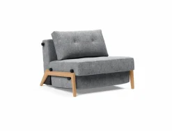 INNOVATION LIVING Schlafsofas|Sessel-Schlafsessel Cubed 90 Eiche Granit