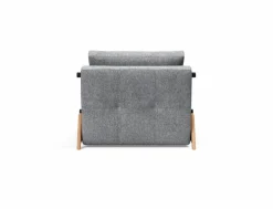 INNOVATION LIVING Schlafsofas|Sessel-Schlafsessel Cubed 90 Eiche Granit