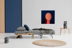 INNOVATION LIVING Schlafsofas|Sessel-Schlafsessel Cubed 90 Eiche Granit