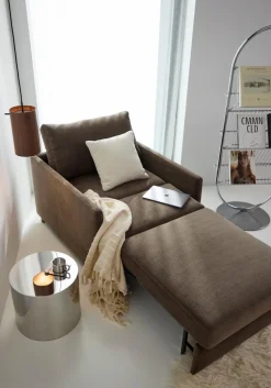Schlafsofas|Sessel|INNOVATION LIVING Schlafsessel Neah Slim Cedar Brown