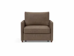Schlafsofas|Sessel|INNOVATION LIVING Schlafsessel Neah Slim Cedar Brown