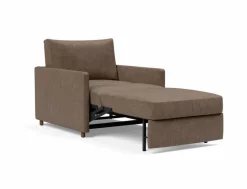 Schlafsofas|Sessel|INNOVATION LIVING Schlafsessel Neah Slim Cedar Brown