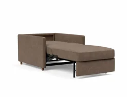 Schlafsofas|Sessel|INNOVATION LIVING Schlafsessel Neah Slim Cedar Brown