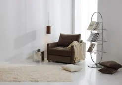 Schlafsofas|Sessel|INNOVATION LIVING Schlafsessel Neah Slim Cedar Brown